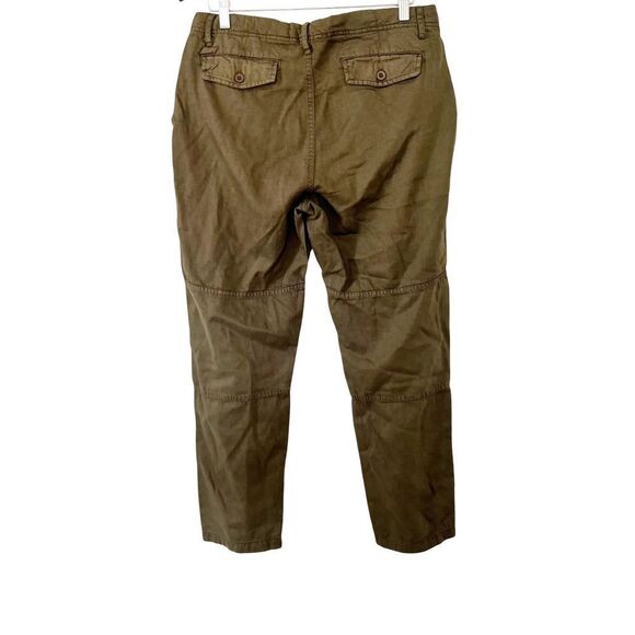 Devoted Olive Green Cargo Style Straight Leg Pants - Picture 2 of 6